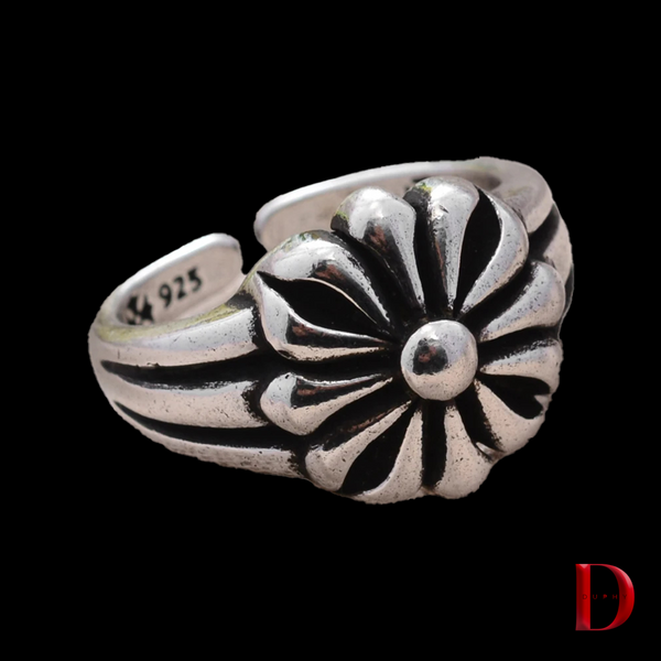 Duphy™ Grunge Fleur Ring