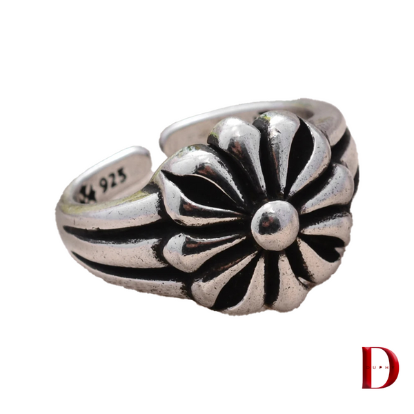 Duphy™ Grunge Fleur Ring